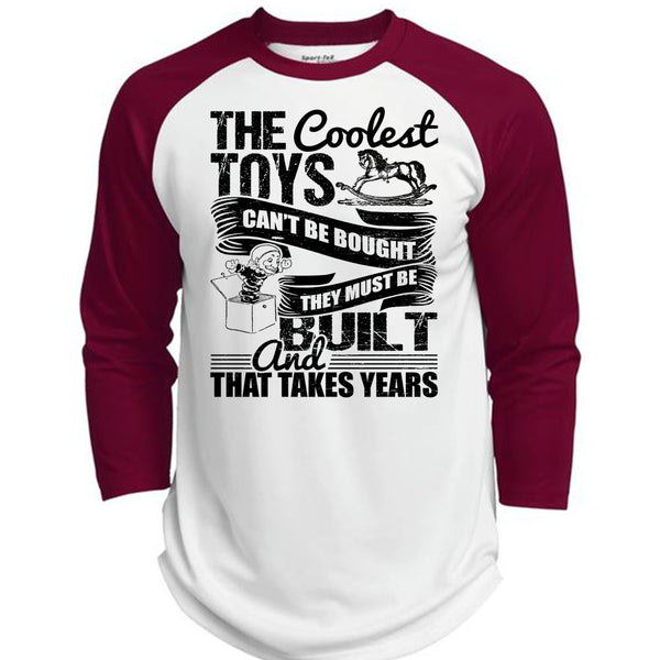 The Coolest Toys Can't Be Bought T Shirt, I Love Son T Shirt, Awesome T-Shirts  (Polyester Game Baseball Jersey)