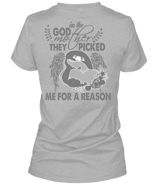 I'm The Godmother T Shirt, I Love Mom T Shirt