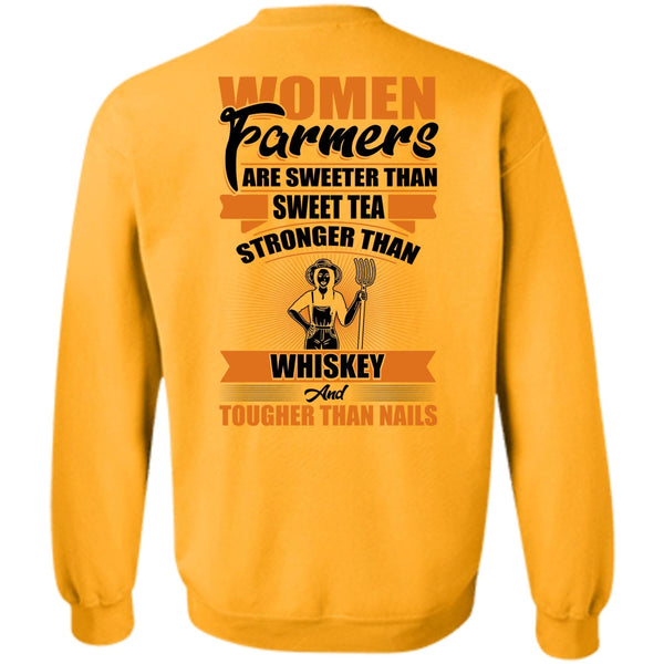 I Love Farming T Shirt, Women Farmers Are Sweeter Sweatshirt
