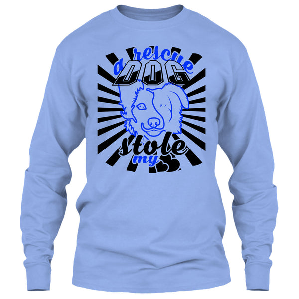 A Rescue Dog Stole My Heart T Shirt, Coolest Dog Mom T Shirt