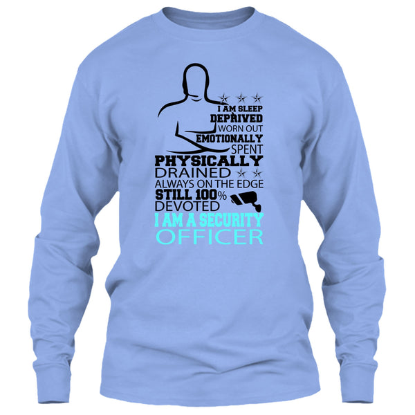 I Am Sleep Deprived T Shirt, Coolest Security Officer T Shirt