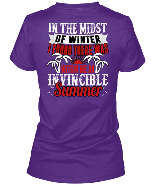 Me An Invincible Summer T Shirt, Being A Fisher T Shirt