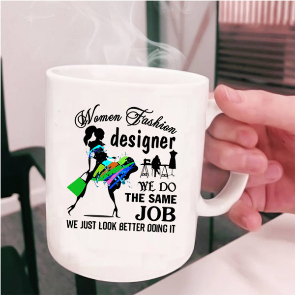 Cute Gift For My Wife Coffee Mug, Women Fashion Designer Cup