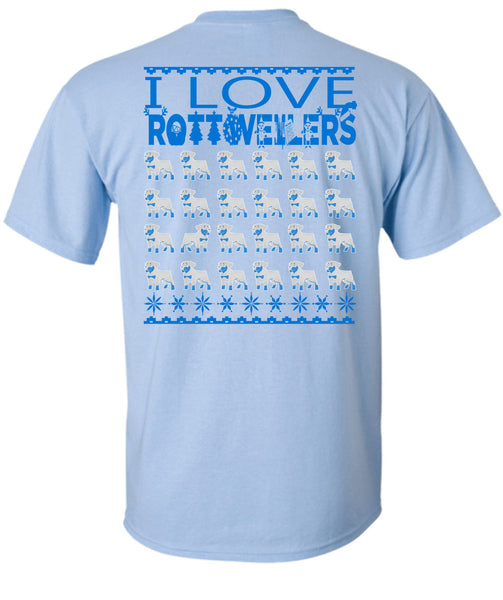I Love Rottweilers T Shirt, I Love My Dog T Shirt
