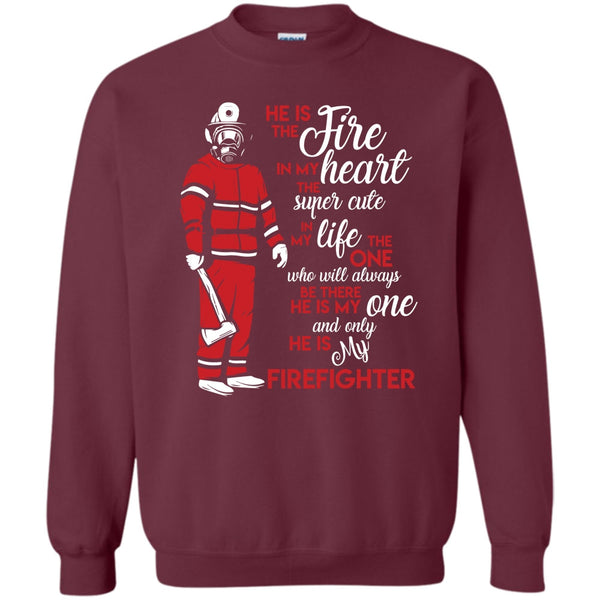 Coolest Firefighter T Shirt, Gift For Firefighter Sweatshirt