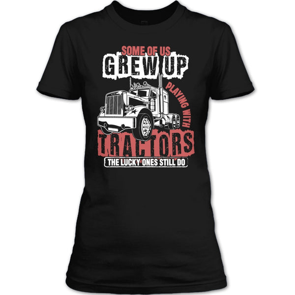 Playing With Tractor T Shirt, Coolest Farmer T Shirt