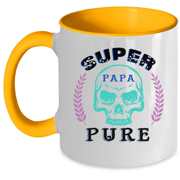 Best Gift For My Dad Coffee Mug, Papa Accent Mug