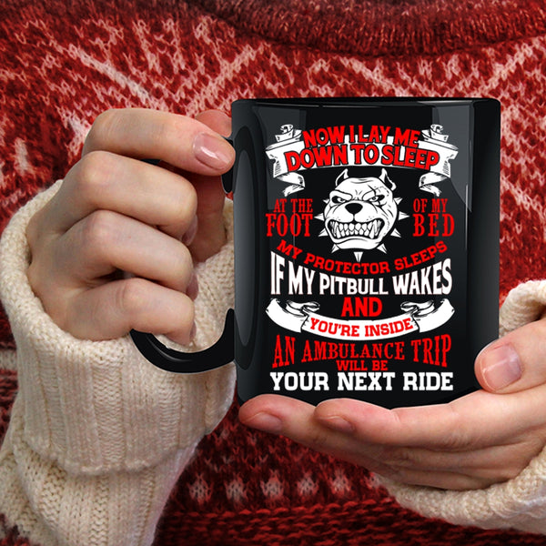 My Pit Bull Coffee Mug, Cool Gift For Pitbull Lovers Coffee Cup