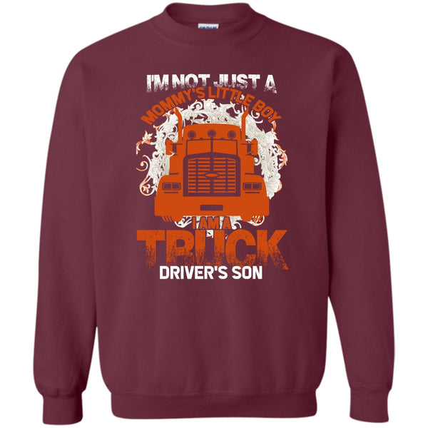 I'm A Truck Driver's Son T Shirt, Coolest Trucker Mom Sweatshirt