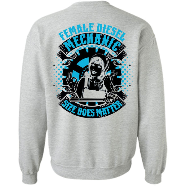 I Love Mechanic T Shirt, Female Diesel Mechanic Sweatshirt