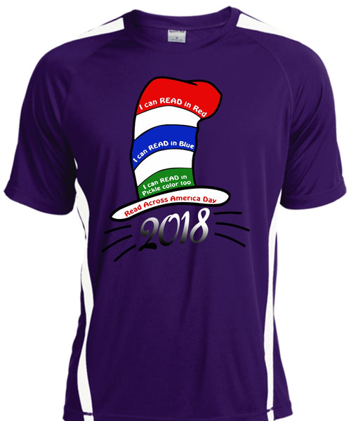 Dr. Seuss T Shirt, I Can Read In Red T Shirt, The Cat in the Hat T Shirt, I Can Read In Blue T Shirt, Cool Shirt