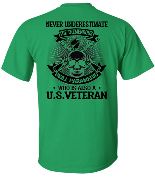 Who Is Also A US Veteran T Shirt, I Love Veteran T Shirt