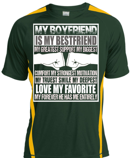 My Boyfriend Is My Best Friend T Shirt, Love My Favorite T Shirt, Cool Shirt