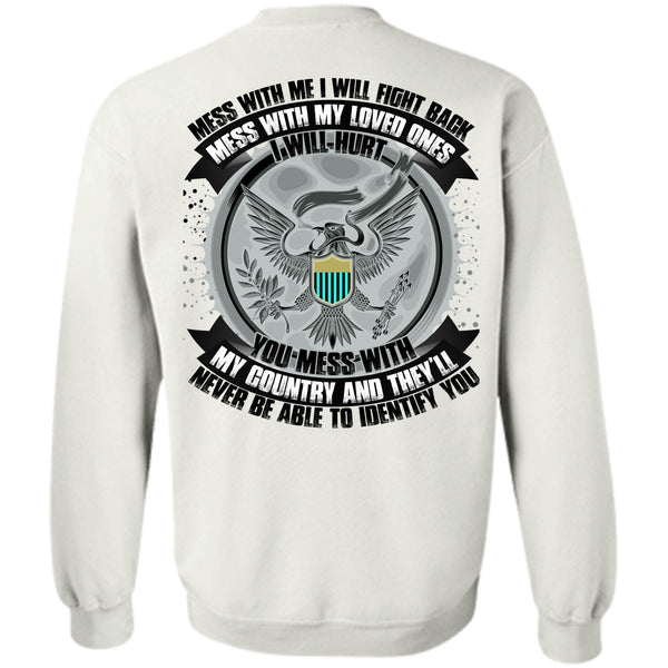 A black t-shirt with the shopify logo