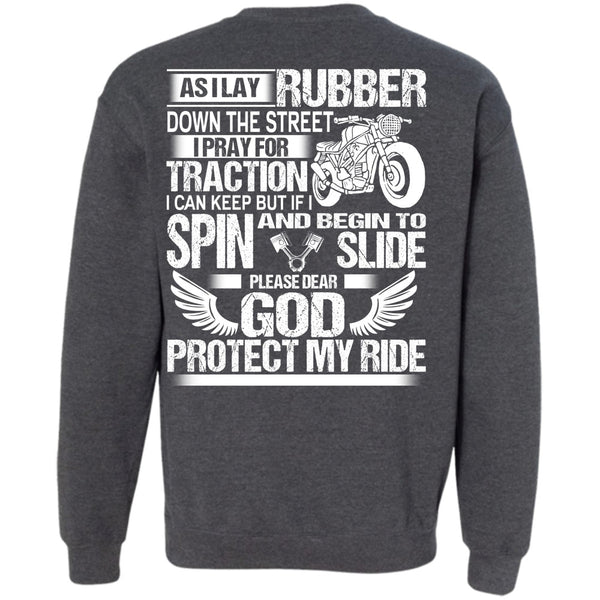 Down The Street T Shirt, I Love Biker Sweatshirt