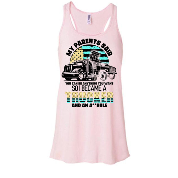 My Parents Said T Shirt, Coolest Trucker Ever Tank Top