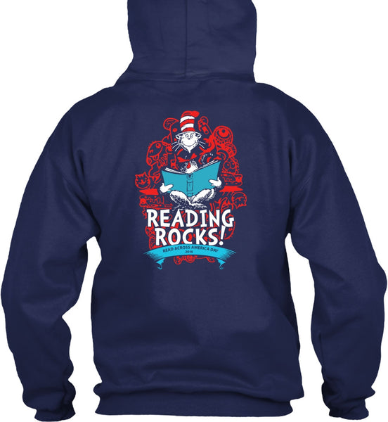 Dr. Seuss T Shirt, Reading Rocks T Shirt, The Cat in the Hat T Shirt, I Love Reading T Shirt