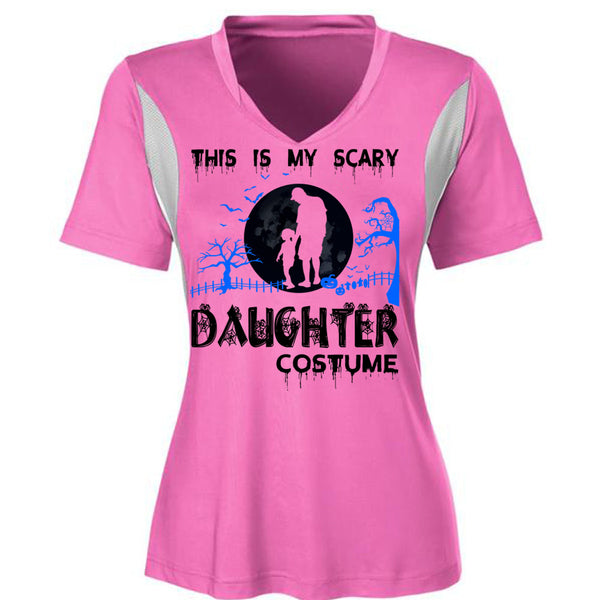 This Is My Scary Daughter Costume T Shirt, Wait For Halloween T Shirt, Awesome T-Shirts