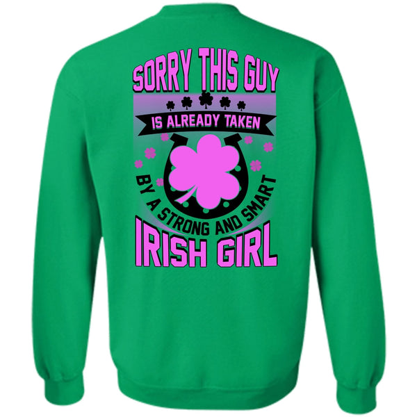 I Love Irish T Shirt, Smart Irish Girl Sweatshirt