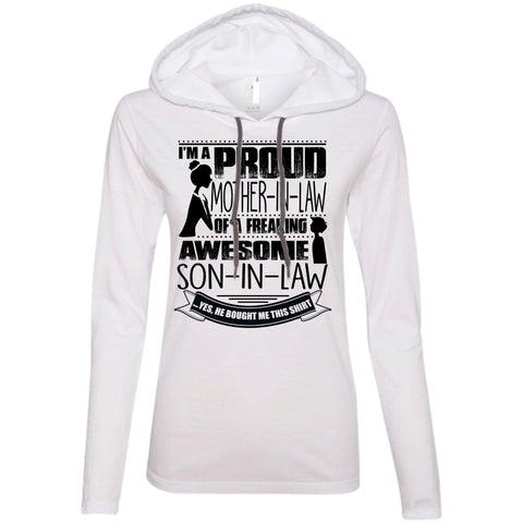 A black t-shirt with the shopify logo