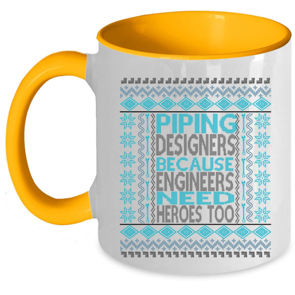 Cool Engineers Coffee Mug, Piping Designers Accent Mug