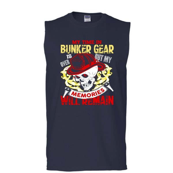 I Love Two Things T Shirt, Fighting Fire And Beer T Shirt, Cool T Shirt (Men's Cotton Sleeveless)