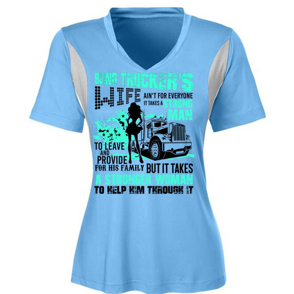 Being Trucker's Wife T Shirt, Being A Trucker T Shirt, Awesome T-Shirts