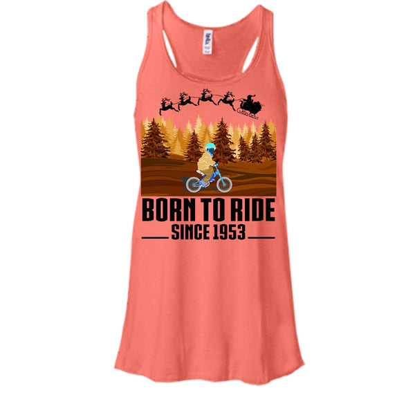 Born To Ride Since 1953 T Shirt, Biker Merry Christmas T Shirt, Awesome t-shirts