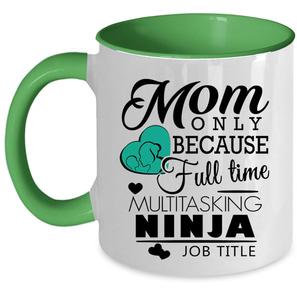Cute Mom Coffee Mug, I'm A Proud Mom Of An Awesome Actuary Accent Mug