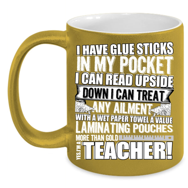 Yes I'm A Teacher Coffee Mug, Funny Gift For Teacher Coffee Cup