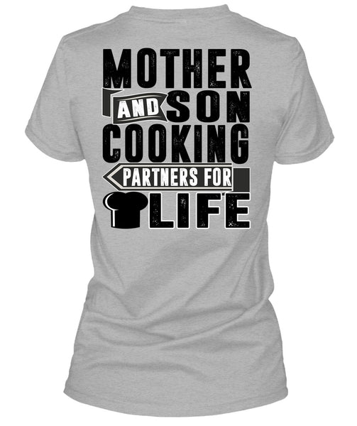 Mother And Son Cooking T Shirt, I Love Cooking T Shirt