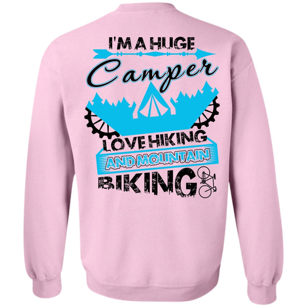 Love Hiking T Shirt, I'm A Huge Camper Sweatshirt