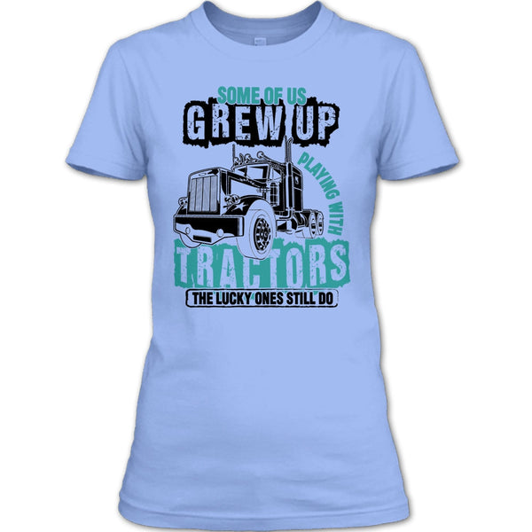 Playing With Tractor T Shirt, I Love Tractor T Shirt