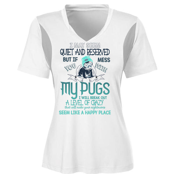 You Mess With My Pugs T Shirt, I Love Dogs T Shirt, Awesome T-Shirts
