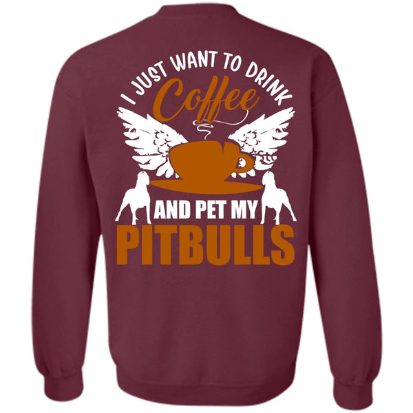 Pet My Pit Bulls T Shirt, I Love Pit Bull Sweatshirt