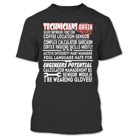 A black t-shirt with the shopify logo
