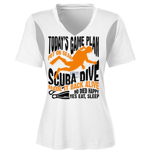 Today's Game Plan T Shirt, I Love Diving T Shirt, Awesome T-Shirts