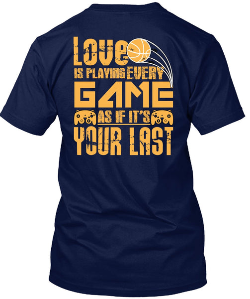 Love Is Playing Game T Shirt, Being A Gamer T Shirt