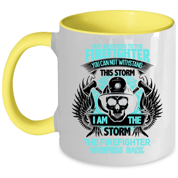 Cool Fireman Coffee Mug, Firefighter Accent Mug