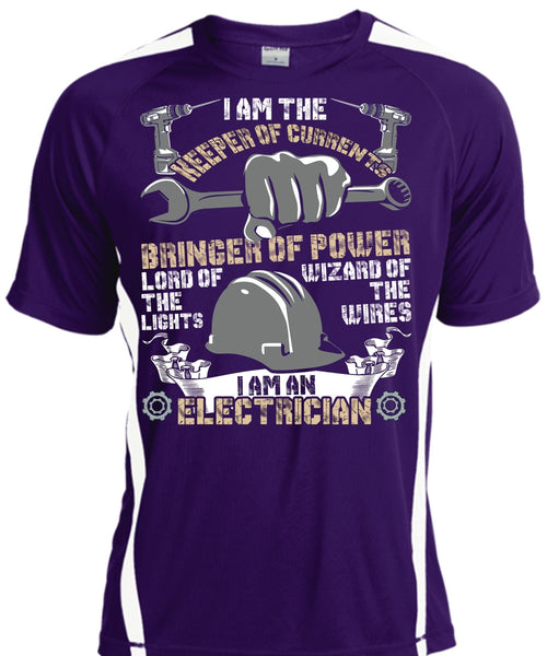 I Am An Electrician T Shirt, Keeper Of Currents T Shirt, Cool Shirt