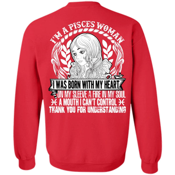 Fire In My Soul T Shirt, I Love Pisces Sweatshirt