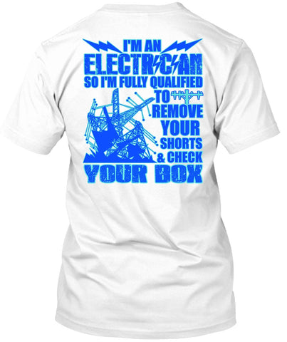 A black t-shirt with the shopify logo