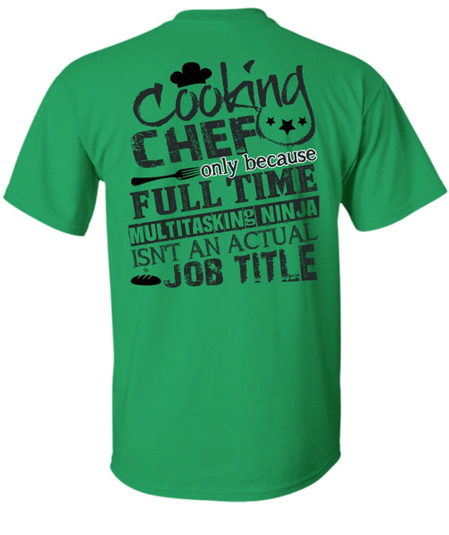 Cooking Chef T Shirt, I Love Cooking T Shirt