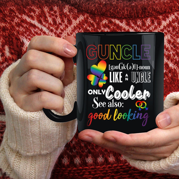 Guncle Coffee Mug, Like An Uncle Only Cooler Coffee Cup
