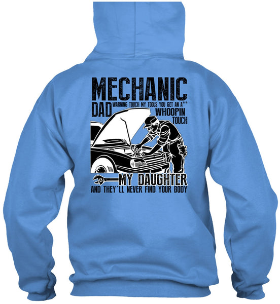 Mechanic Dad T Shirt, I Love Mechanic T Shirt