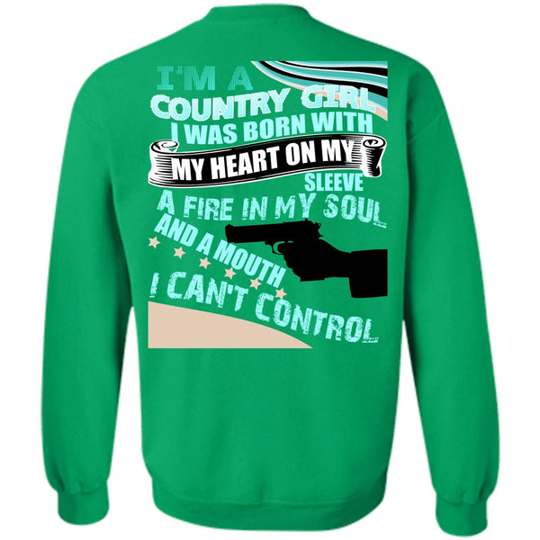 I Love Veteran T Shirt, I'm A Country Girl Sweatshirt