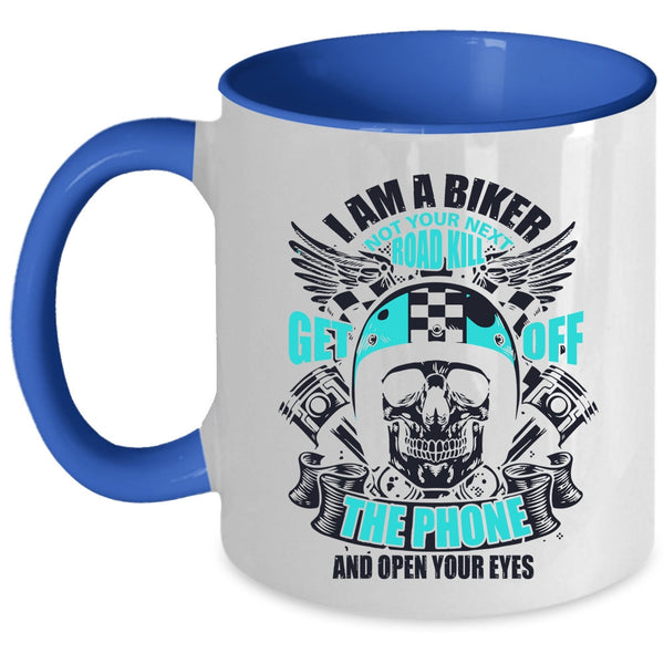 Best Gift For Bikers Coffee Mug, I Am A Biker Accent Mug