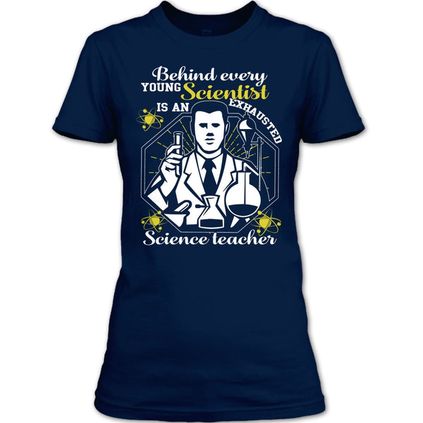 Hehind Every Young Musician T Shirt, An Exhausted Music Teacher T Shirt