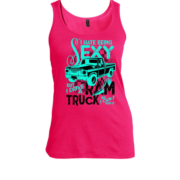 I Hate Sexy T Shirt, Coolest Ram Truck Tank Top
