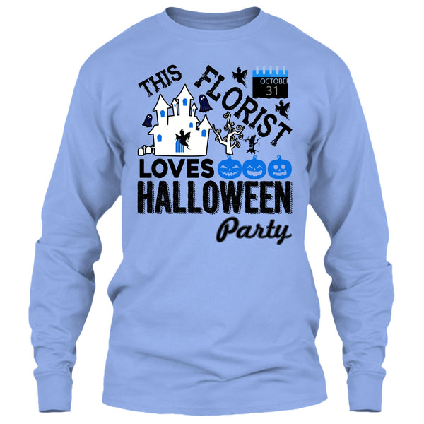Halloween T Shirt, Cool Florist T Shirt